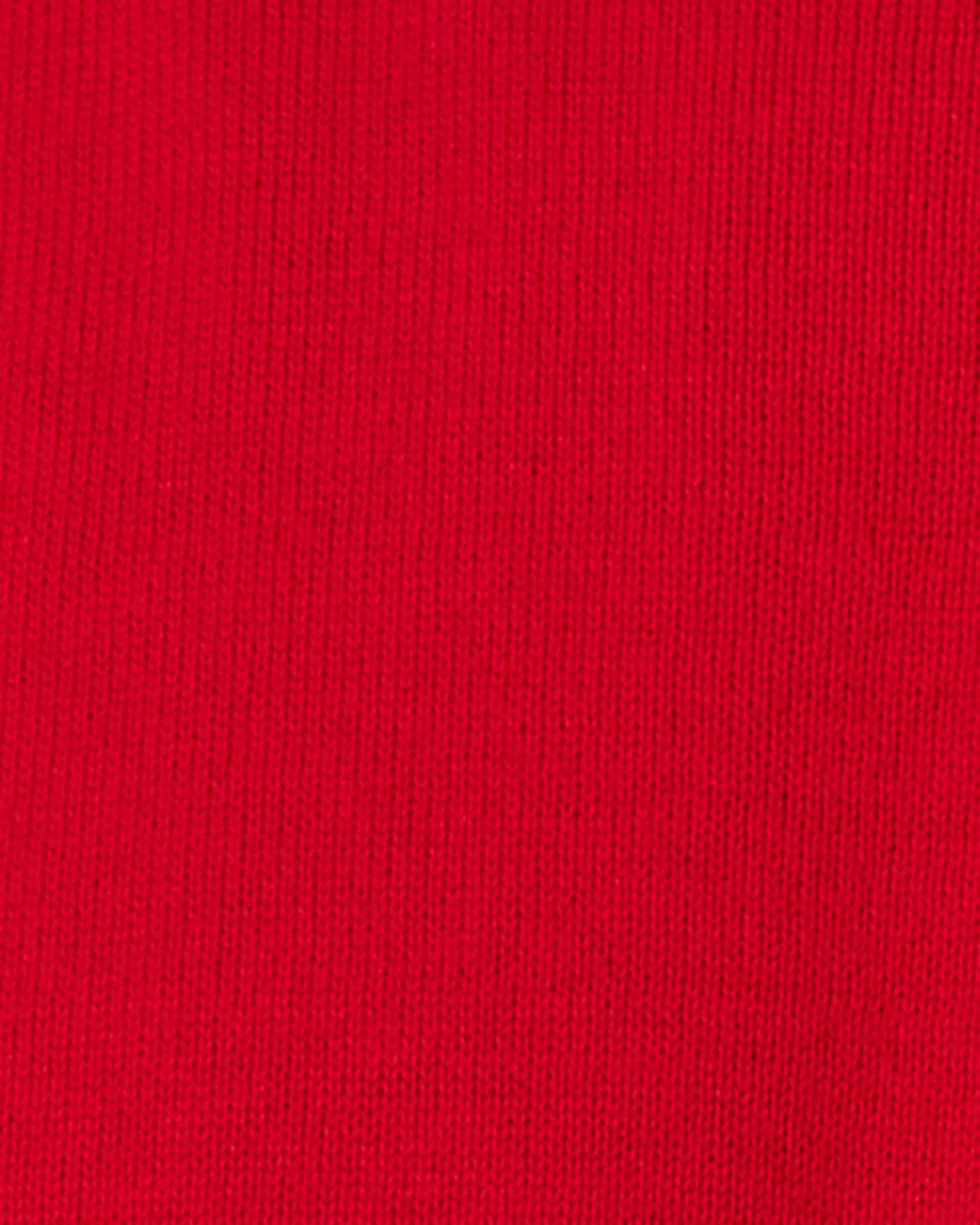Roll Neck Knit With Rib Detail 